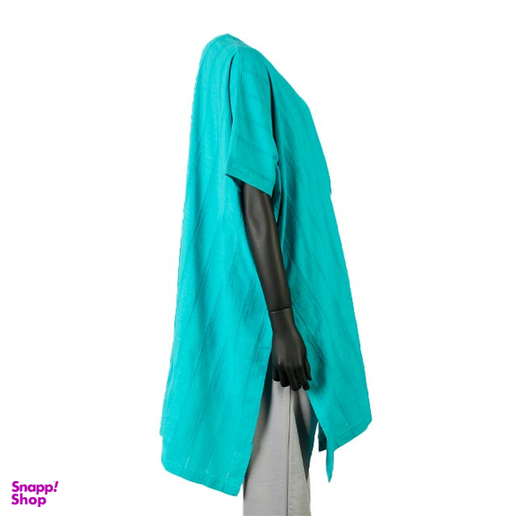 عبا پونا رنگ سبز آبی سایز Free Sise