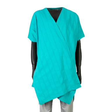 عبا پونا رنگ سبز آبی سایز Free Sise