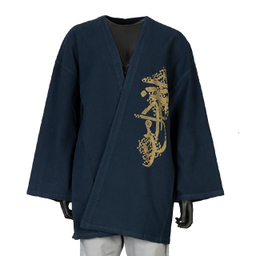 عبا جوان رنگ سرمه ای سایز Free Sise