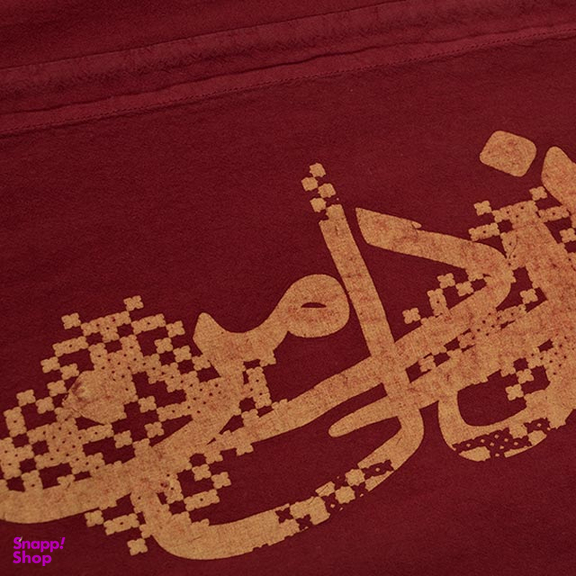 عبا جوان رنگ زرشکی سایز Free Sise