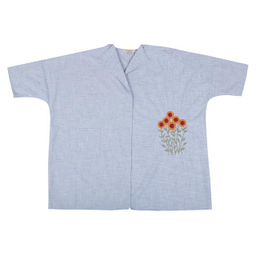 عبا شاینا رنگ آبی سایز Free Sise