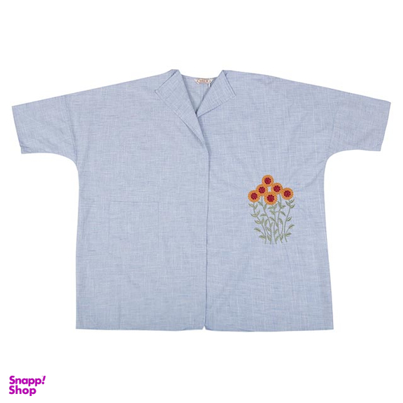 عبا شاینا رنگ آبی سایز Free Sise