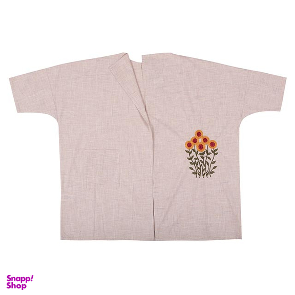 عبا شاینا رنگ نسکافه ای سایز Free Sise