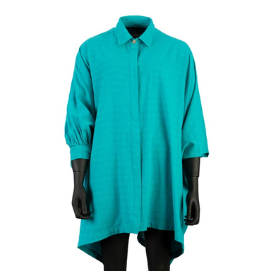 عبا ندا رنگ سبز آبی سایز Free Sise