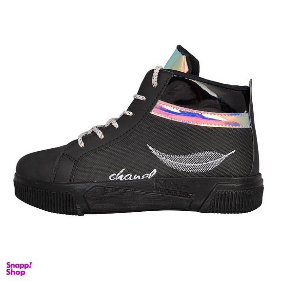 کفش کتانی ساق بلند زنانه (شیک گام) مدل 351003403