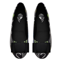 کفش تخت پاپیونی طرح دار زنانه کفش میلاد (Milad Shoes) مدل 159002750
