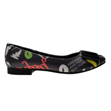 کفش تخت پاپیونی طرح دار زنانه کفش میلاد (Milad Shoes) مدل 159002750