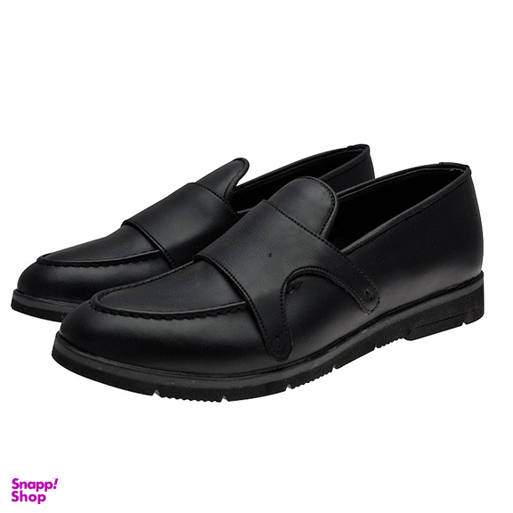 کفش کالج چرمی رویه تیکه دوزی مردانه آی تک مدل 324007402