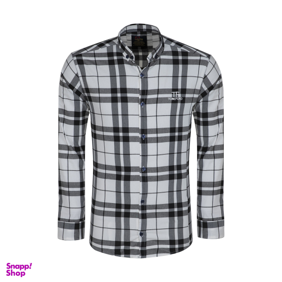 پیراهن کتان مردانه پالتار شیک (Paltar Shik) طرح Tomford مدل 344003901