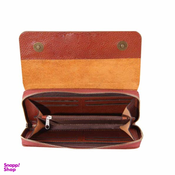 کیف چرم طبیعی پاسبورتی مردانه H110