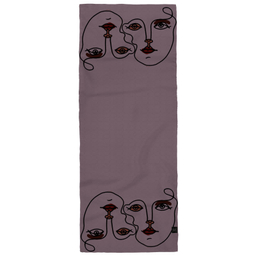 شال زنانه 27 مدل چهره کد J35 یاسی