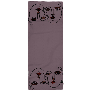 شال زنانه 27 مدل چهره کد J35 یاسی