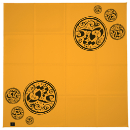 روسری زنانه 27 مدل عشق کد V01 زرد خردلی