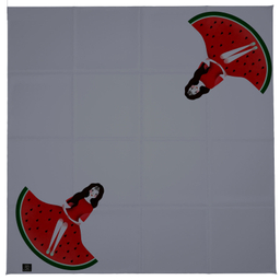 روسری زنانه 27 مدل یلدا کد J20 خاکستری