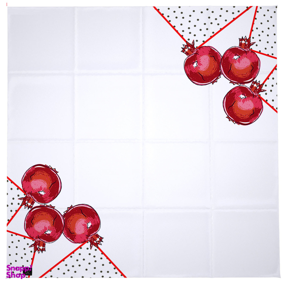 روسری زنانه 27 مدل یلدا کد J30 سفید