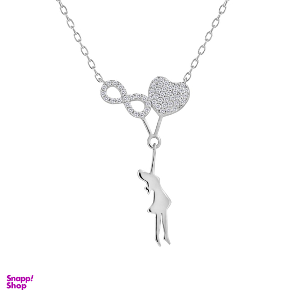 گردنبند نقره اقلیمه کد GN298