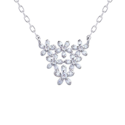 گردنبند نقره زنانه اقلیمه کد GN326