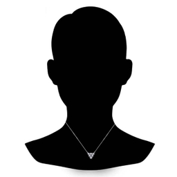 گردنبند نقره زنانه اقلیمه کد GN326