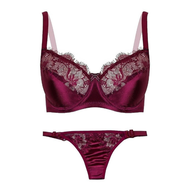 ست سوتین و شورت زنانه تیریتی (TRT) مدل ساتن