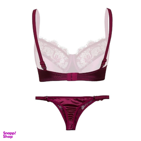 ست سوتین و شورت زنانه تیریتی (TRT) مدل ساتن