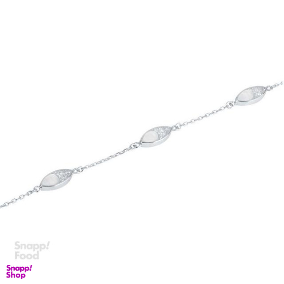 دستبند نقره اقلیمه کد DN233