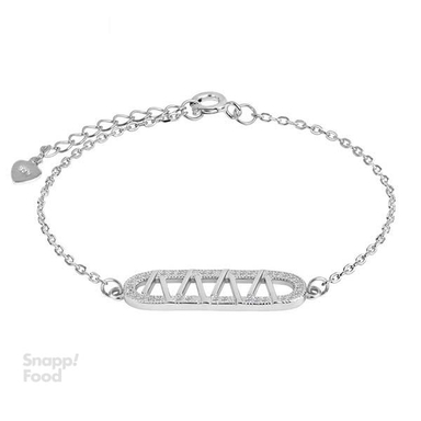 دستبند نقره زنانه اقلیمه کد DN447