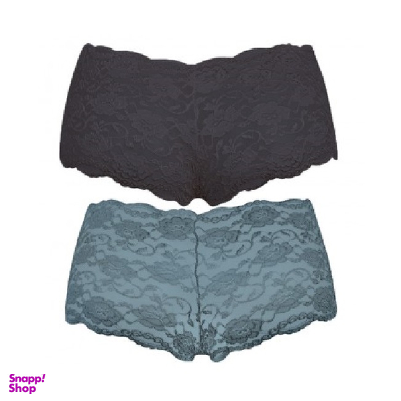 شورت دوتایی تمام گیپور زنانه تیدا (Tida) مدل 340013124 free size