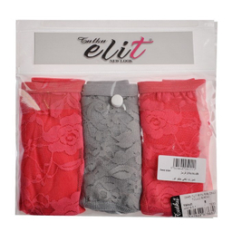شورت کلاسیک دانتل دار زنانه توتکو الیت (Tutku Elit) مدل 356064805 free size