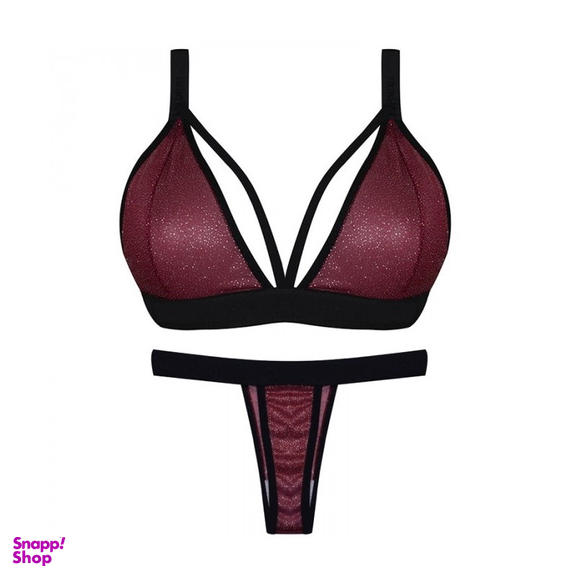 سوتین و شورت اکلیلی زنانه تیدا (Tida) مدل 340005818 free size