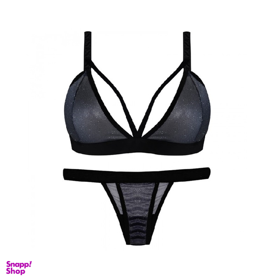 سوتین و شورت اکلیلی زنانه تیدا (Tida) مدل 340005802 free size