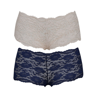 شورت دوتایی تمام گیپور زنانه تیدا (Tida) مدل 340013109 free size