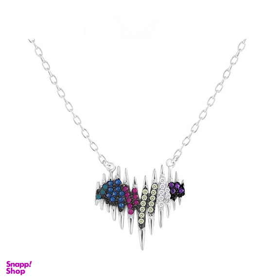 گردنبند نقره اقلیمه کد GN249