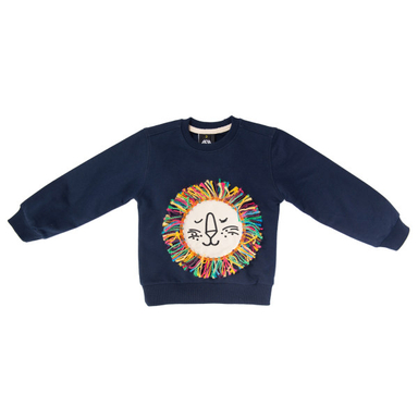 سویشرت بچگانه وستیتی کد Lion1 رنگ سرمه ای