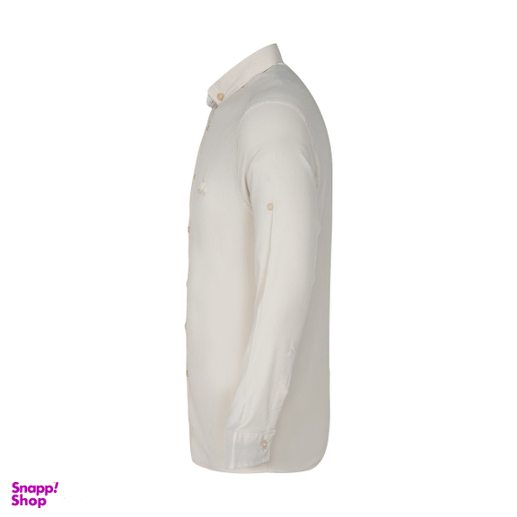پیراهن نخی آستین بلند مردانه پالتار شیک (Paltar Shik) طرح Polo مدل 344003809