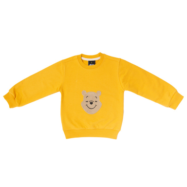 سویشرت بچگانه وستیتی کد Pooh10 رنگ زرد مناسب برای 12 تا 18 ماه