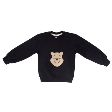 سویشرت بچگانه وستیتی کد Pooh10 رنگ مشکی مناسب برای 9 تا 12 ماه