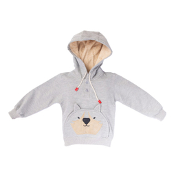 هودی بچگانه وستیتی کد Fox3 رنگ طوسی مناسب برای 12 تا 18 ماه