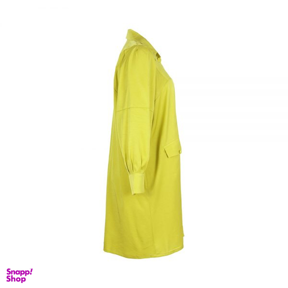 مانتو گشاد یقه خرگوشی زیبو (Ziboo) مدل R029 کد 011115 رنگ نقره ای
