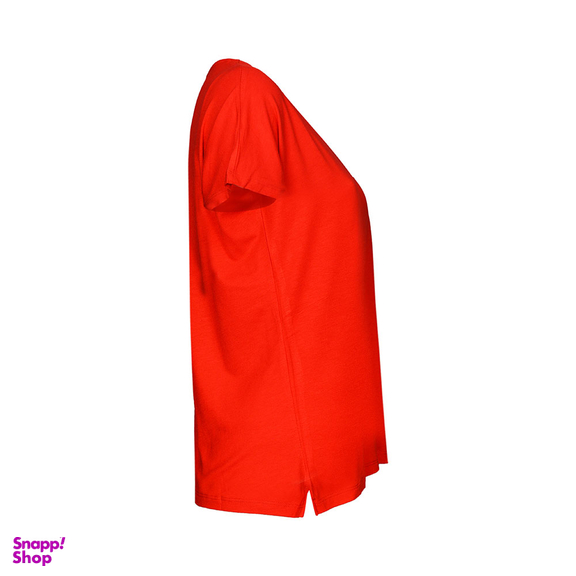 تیشرت یقه هفت زیبو (Ziboo) مدل B068 کد 011138 رنگ قرمز
