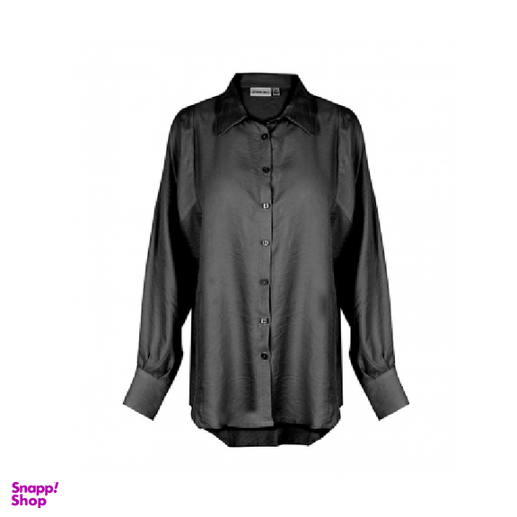 پیراهن یقه مردانه زیبو (Ziboo) مدل R061 کد 011148 رنگ مشکی