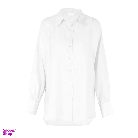 پیراهن یقه مردانه زیبو (Ziboo) مدل R061 کد 011148 رنگ سفید