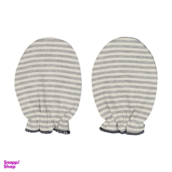 دستکش نوزادی مدل راه راه کد toga 8224 مناسب تک سایز