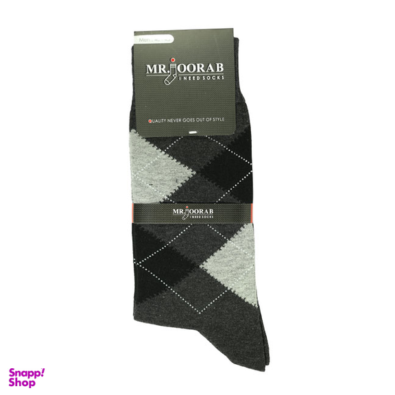جوراب مردانه مستر جوراب (Mr Joorab) طرح اسکاچ کد R215176
