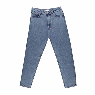 شلوار زیبو (Ziboo) مدل D111 Mom Fit Denim رنگ آبی