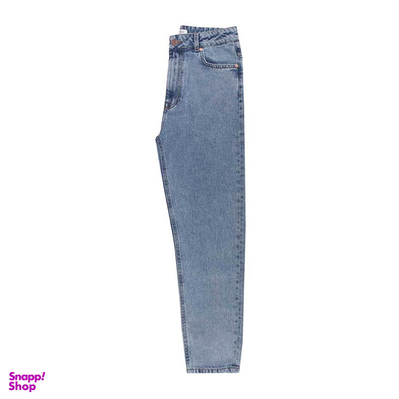 شلوار زیبو (Ziboo) مدل D111 Mom Fit Denim رنگ آبی