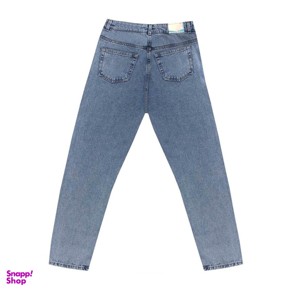 شلوار زیبو (Ziboo) مدل D111 Mom Fit Denim رنگ آبی