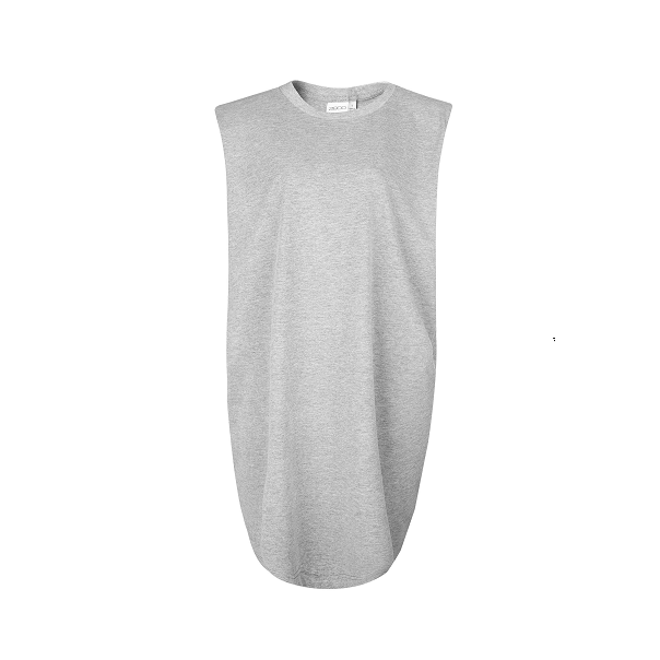 پیراهن زیبو (Ziboo) مدل Padded Shoulder R009 کد 011144 رنگ طوسی