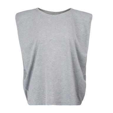 تیشرت زیبو (Ziboo) مدل Padded Shoulder R008 کد 011143 رنگ طوسی