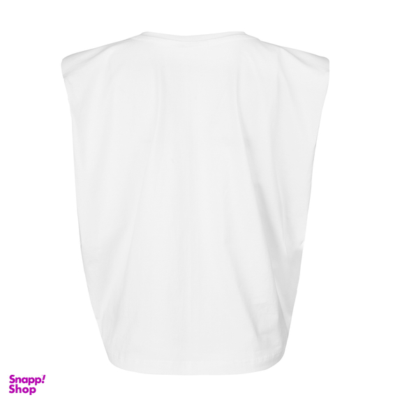 تیشرت زیبو (Ziboo) مدل Padded Shoulder R008 کد 011143 رنگ سفید