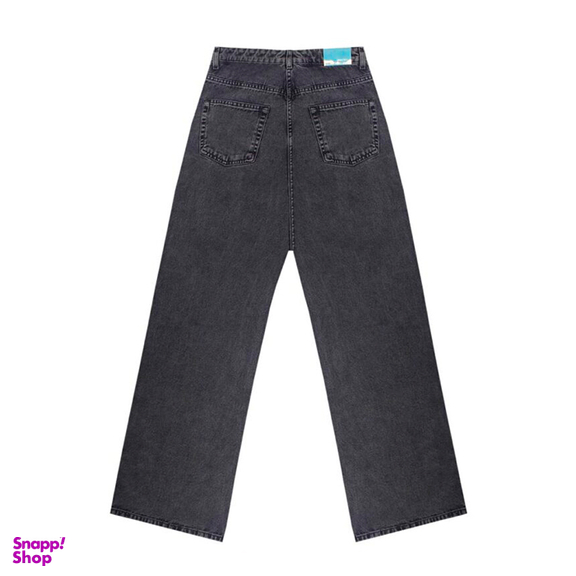 شلوار گشاد زیبو (Ziboo) مدل D465 Denim رنگ طوسی تیره